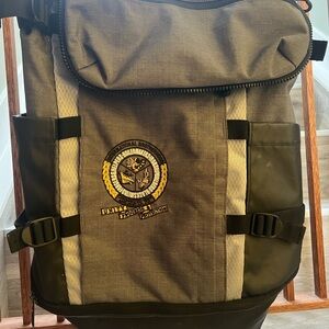 Adidas backpack with union patch